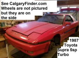 1987 Toyota Supra Part Out - Body Really Good Red 7MGTE R4154 | Other | Calgary |  - 